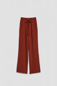 WOMEN'S TROUSERS L-SP-4013 BROWN