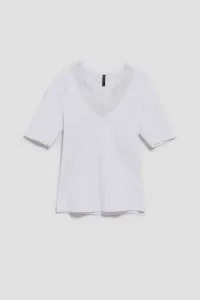 Marisse Women's T-Shirt L-Ts-4084 White