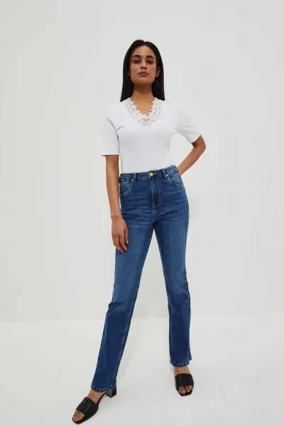 Marisse Women's T-Shirt L-Ts-4084 White