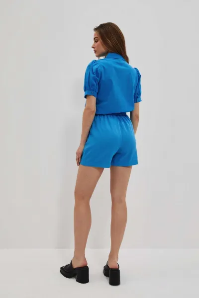 WOMEN'S SHORTS L-SH-4021 FRESH BLUE