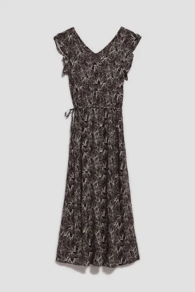 WOMEN'S DRESS L-SU-4036 D.OAK