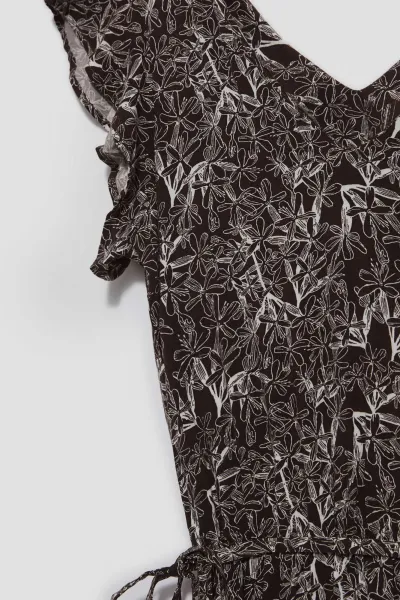 WOMEN'S DRESS L-SU-4036 D.OAK