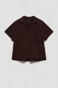 Marisse Women's Shirt L-Ko-4054 D.Oak