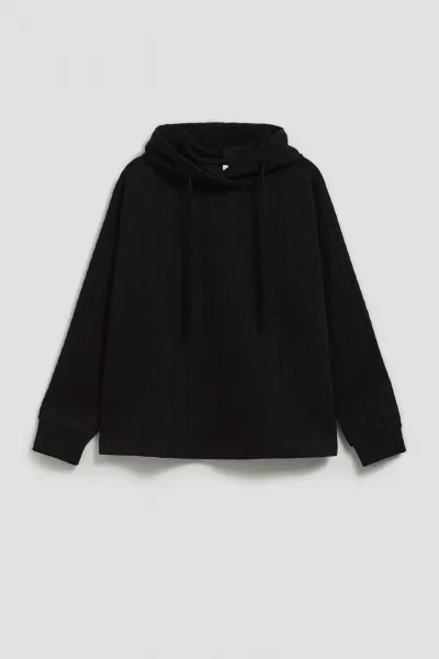 Marisse Black Hoodie