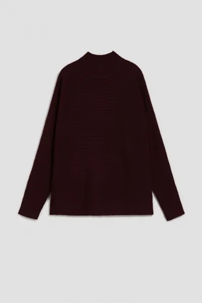 Marisse Batwing Turtleneck Sweater