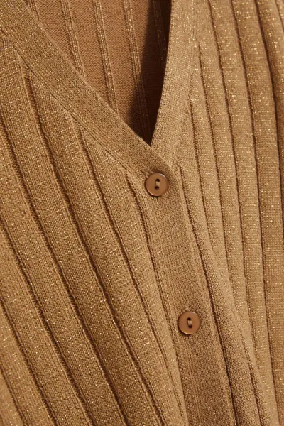 Marisse Sweater Decorated With Metallic Thread
