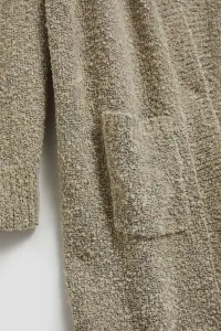 Marisse Long Cardigan With Pockets, Sand Color