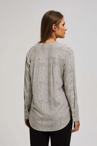 Marisse Polka-Dot Shirt