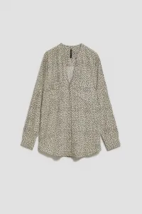 Marisse Polka-Dot Shirt