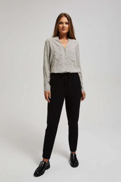 Marisse Polka-Dot Shirt