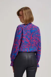 Marisse Fuchsia V-Neck Shirt