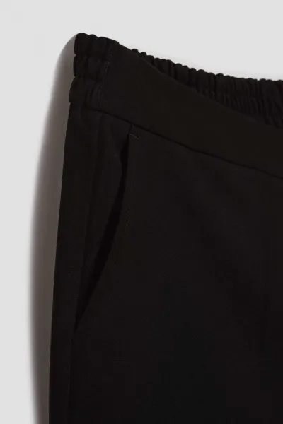 Marisse Plain Wide-Leg Trousers