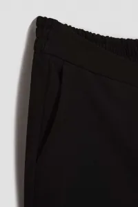 Marisse Plain Wide-Leg Trousers