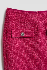 Marisse Pink Tweed Skirt