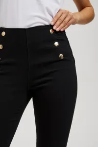 Marisse Jeans With Decorative Buttons