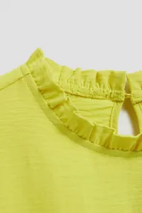 Marisse Plain Lime Shirt