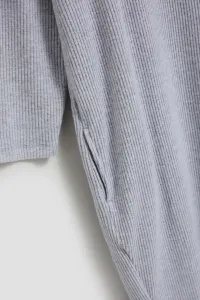 Marisse Gray Turtleneck Dress