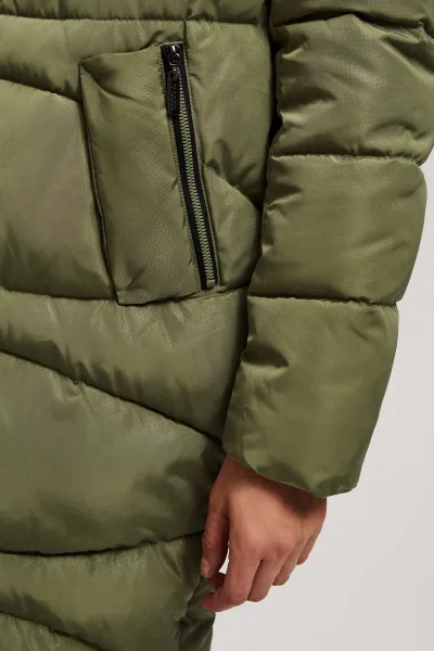 Marisse Quilted Jacket With A Warm Hood