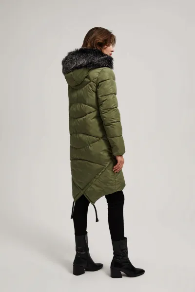 Marisse Quilted Jacket With A Warm Hood
