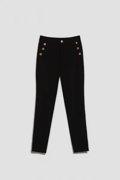 Marisse Straight-Leg Trousers