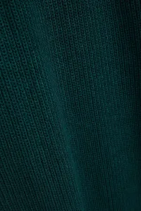 Marisse Emerald Turtleneck Sweater Dress