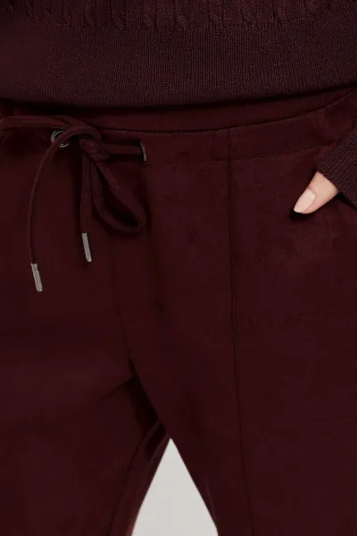 Marisse Chestnut Trousers With Ties