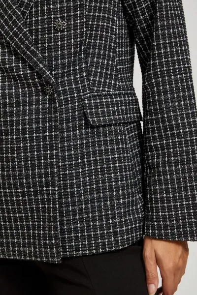 Marisse Double-Breasted Jacket With Decorative Buttons