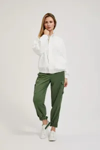 Marisse Women's Sweatshirt L-Bl-4318 Off White