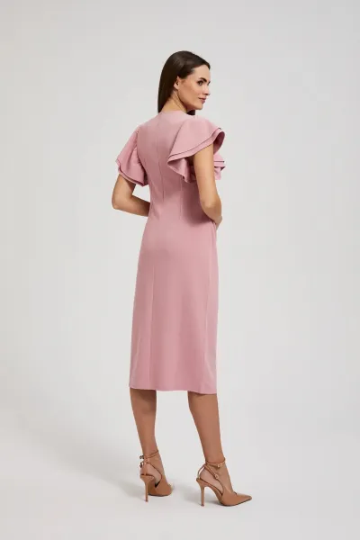 Marisse Women's Dress L-Su-4322 Dusty Pink