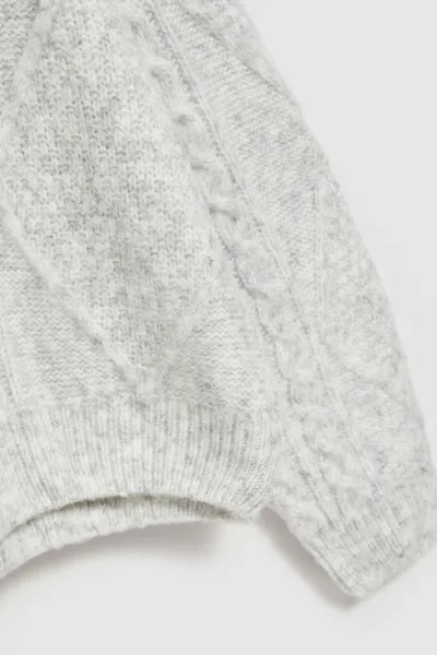 Marisse Gray V-Neck Sweater