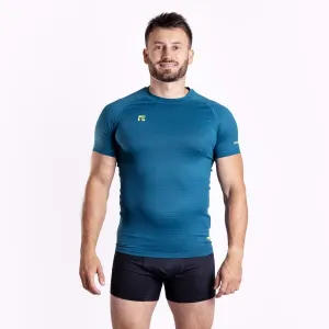 PROGRESS THERMATEX SS Pánske funkčné tričko s krátkym rukávom, modrá, veľkosť
