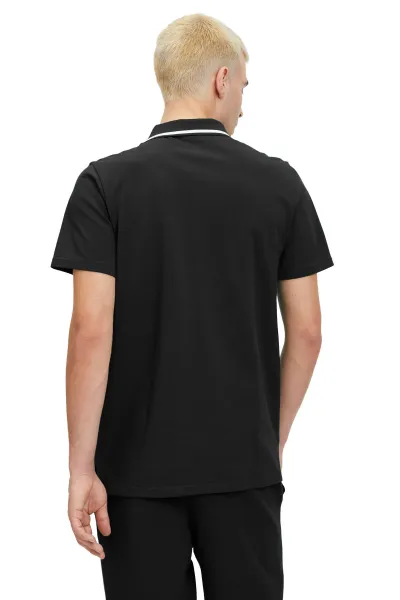 Fila Polo Neck T-Shirt Men's Black