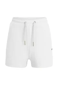 Fila Bright White BUCHLOE high waisted shorts