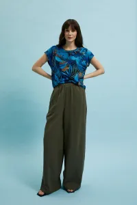 Marisse Women's Blouse L-Ts-4397 Navy