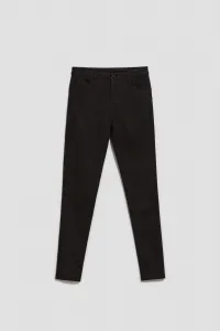 Marisse Black Waxed Skinny Trousers