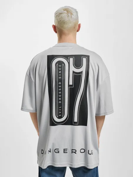 Dangerous DNGRS T- Shirt Evil 07 white