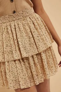 WOMEN'S SKIRT L-SC-4011 D.Beige