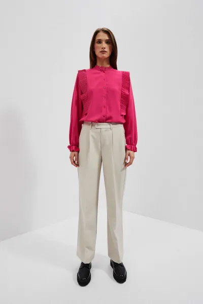 Pleated shirt