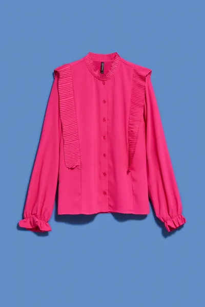 Pleated shirt