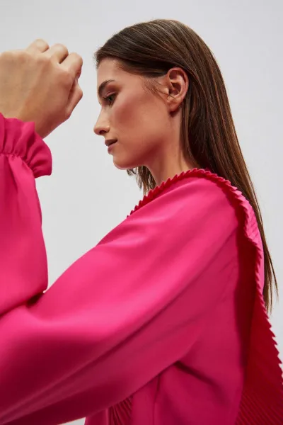 Pleated shirt