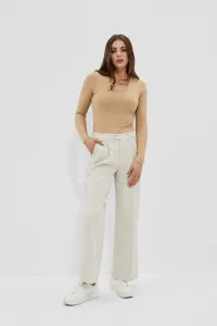 Marisse Women's Blouse L-Ts-4055 D.Beige