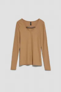 Marisse Women's Blouse L-Ts-4055 D.Beige