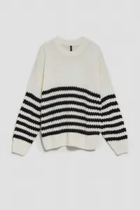 Black and white sweater