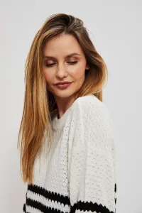 Black and white sweater