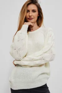 Oversize sweater - ecru