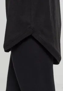 Women's sleeveless jersey with hood black