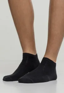 Logo No Show Socks 5-Pack Black