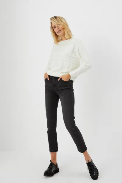 7/8 denim pants