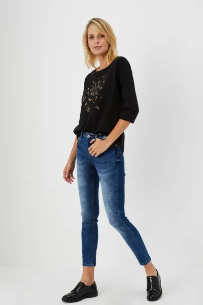 Dámske rifle Moodo Skinny fit