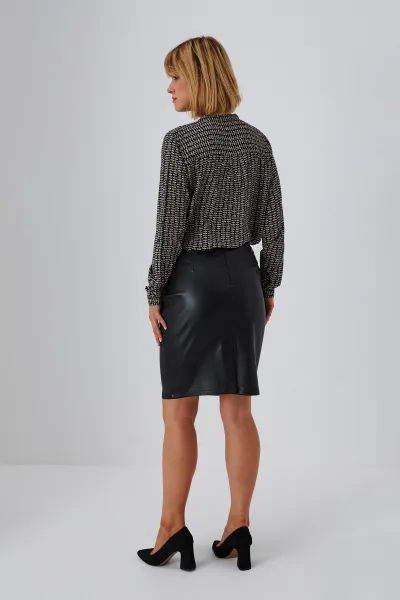 Dámska sukňa Moodo Faux leather